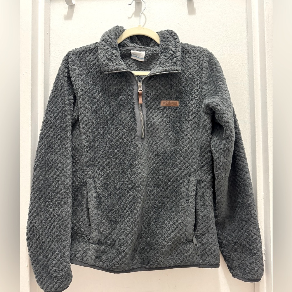 Women's Columbia Fireside Sherpa 1/4 Zip Fleece Pullover - Small